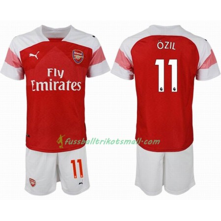 Fußballtrikots Arsenal OZIL 11 Kinder 2018-2019 Kurzarm Heimtrikotsatz kaufen